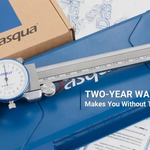 DASQUA Monoblock High Precision 0-150mm Double Shock-Proof Dial Caliper Pro New Launched